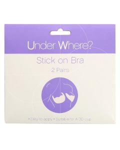 Under Where? Stick On Bra 2 pairs