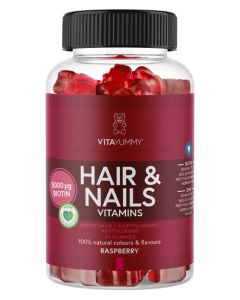 Vitayummy-Hair-&-Nails-Vitamins-Raspberry