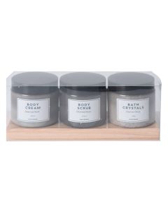 Wonder Spa Bath Trio Charcoal Musk 3 stk.