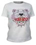 Kenzo Tiger Womans T-shirt White/Red S