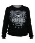 Kenzo Tiger Sweatshirt Black/White XL
