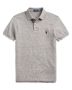 Ralph Lauren SS Slim Fit Polo PPC Grey Str XXL