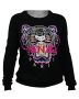 Kenzo Tiger Sweatshirt Black/Pink S 