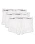 Calvin Klein Modern Cotton Extra-soft Cotton Stretch Trunk 3-Pack Hvid