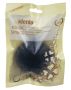 Idento Konjac Svamp - Halfball - Bamboo Charcoal (Sort)  Idento Konjac Svamp - Halfball - Bamboo Charcoal (Sort)