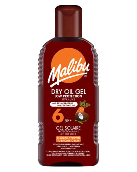 Malibu Dry Oil Gel With Beta Carotene SPF 6