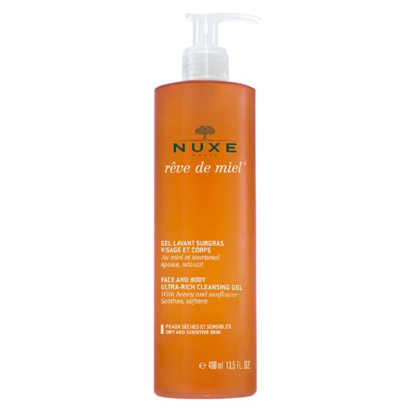 Nuxe Rêve De Miel Face And Body Ultra-Rich Cleansing Gel
