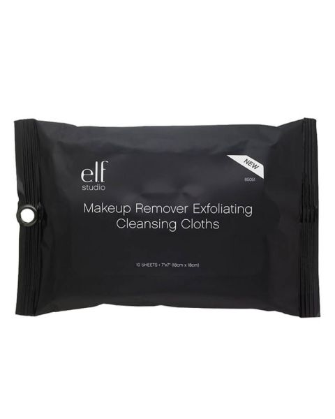 Elf Makeup Remover Exfoliating Cleansing Cloths (85051) (U)