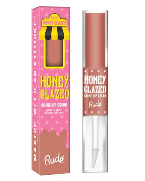 Rude Cosmetics Honey Glazed Shine Lip Color Plain (U)