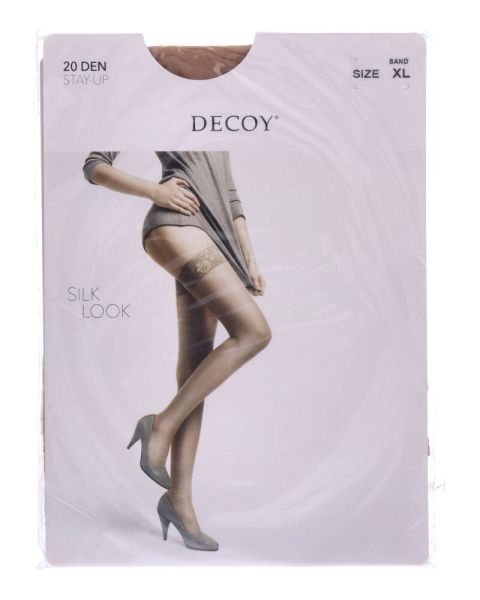 Decoy Silk Look (20 Den) Sand XL