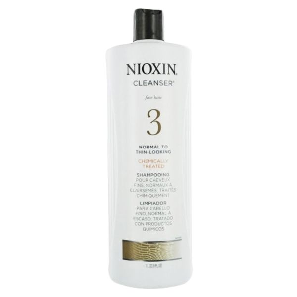 Nioxin 3 Cleanser shampoo (U)