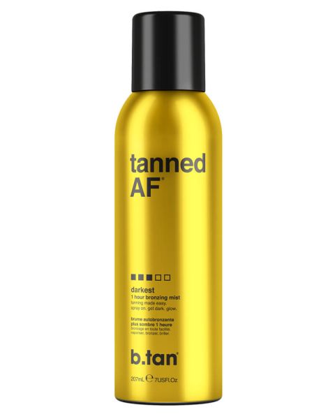 b.tan Tanned AF 1 Hour Bronzing Mist