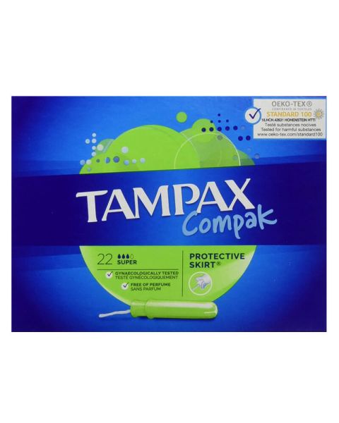 TAMPAX Super Compak 22'S