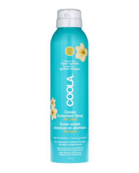 COOLA Classic Sunscreen Spray Pina Colada SPF 30