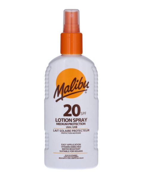 Malibu Sun Lotion Spray SPF 20