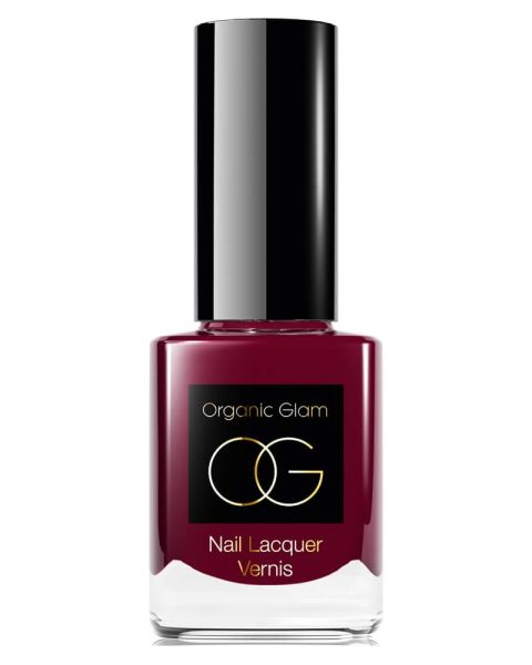 Organic Glam Deep Ruby Nail Polish (U)