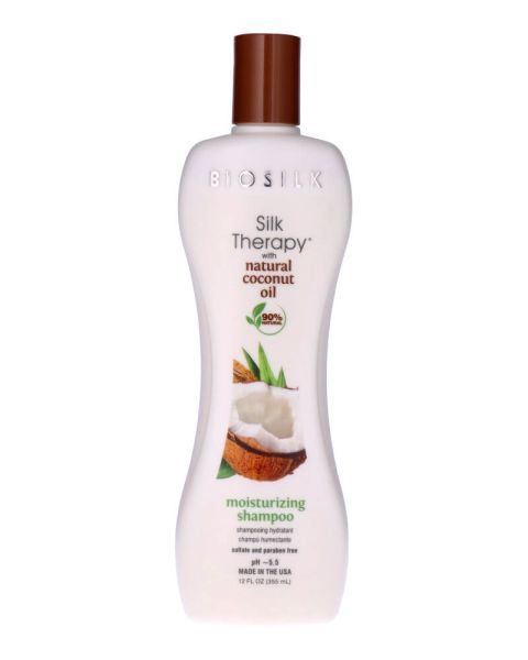 Biosilk Organic Coconut Oil Moisturizing Shampoo
