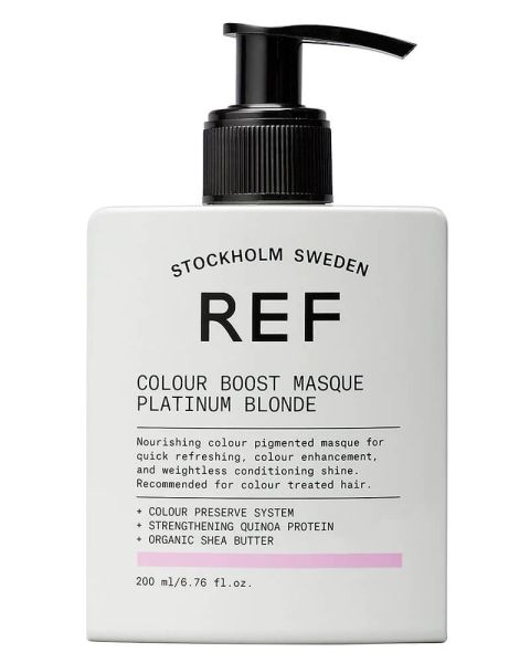 REF Colour Boost Masque - Platinum Blonde