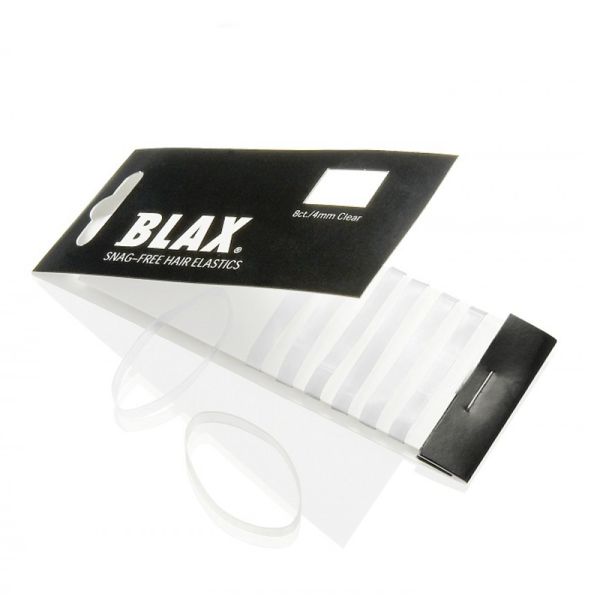Blax - Snag-Free Hår Elastik CLEAR 4mm