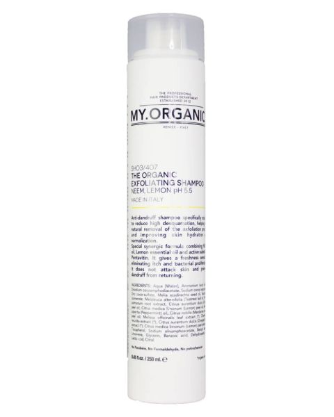 My.Organics The Organic Exfoliating Shampoo Neem And Lemon