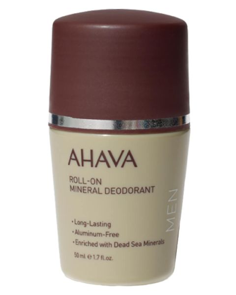 AHAVA Mens Roll-On Mineral Deodorant
