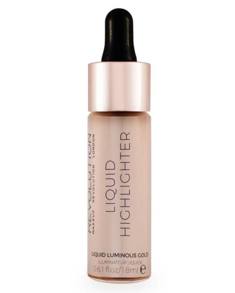 Makeup Revolution Liquid Highlighter Luminous Gold