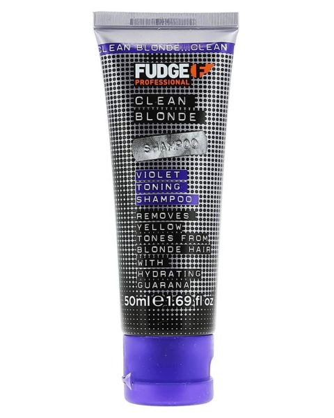 Fudge Clean Blonde Violet-Toning Shampoo (U)
