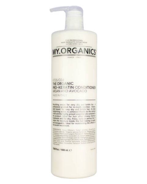 My.Organics The Organic Pro-Keratin Conditioner Argan And Avocado