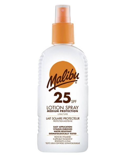 Malibu Sun Lotion Spray SPF 25
