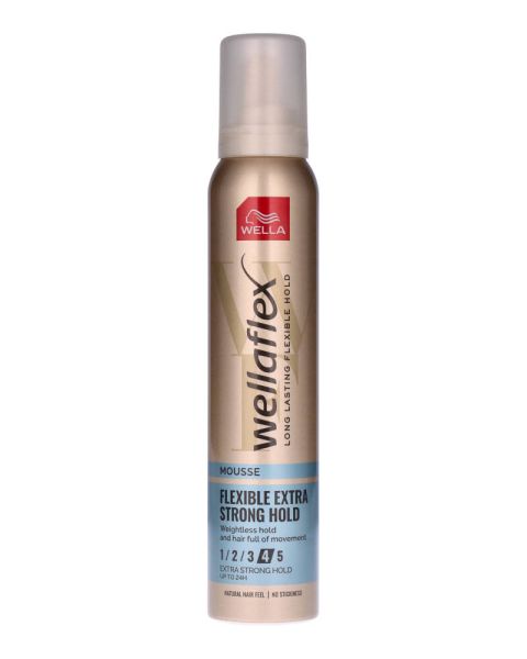 Wella Wellaflex Flexible Extra Strong Hold Mousse