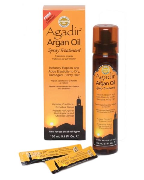 Agadir Argan Oil Spray Treatment + 2 Samples (U)
