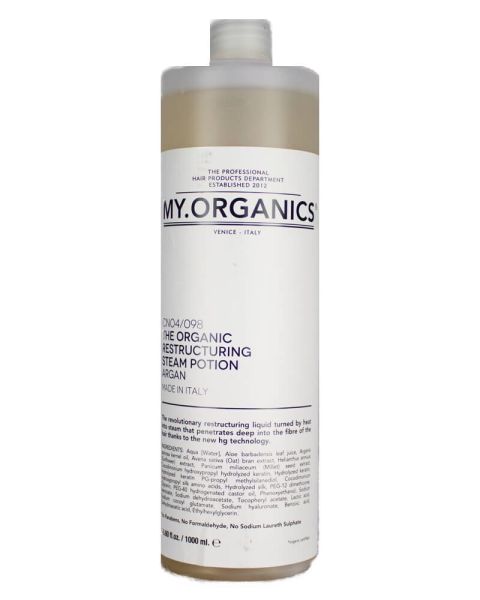 My.Organics The Organic Restructuring Steam Potion Argan