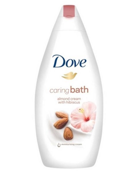 Dove Caring Bath Almond Cream With Hibiscus Body Wash