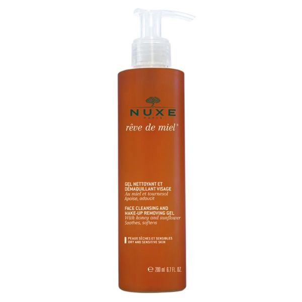 Nuxe Rêve De Miel Face Cleansing And Makeup Removing Gel