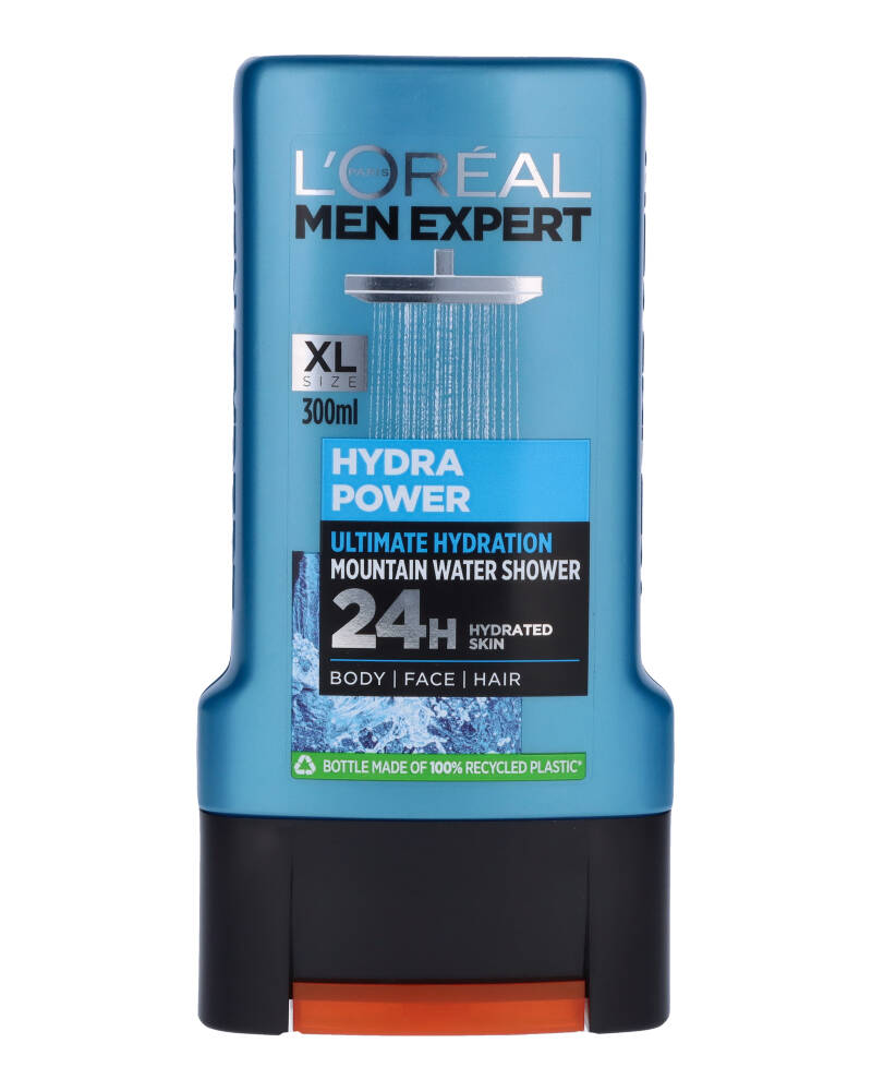 loreal men expert ultimate hydration mountain water shower  24h 300 ml