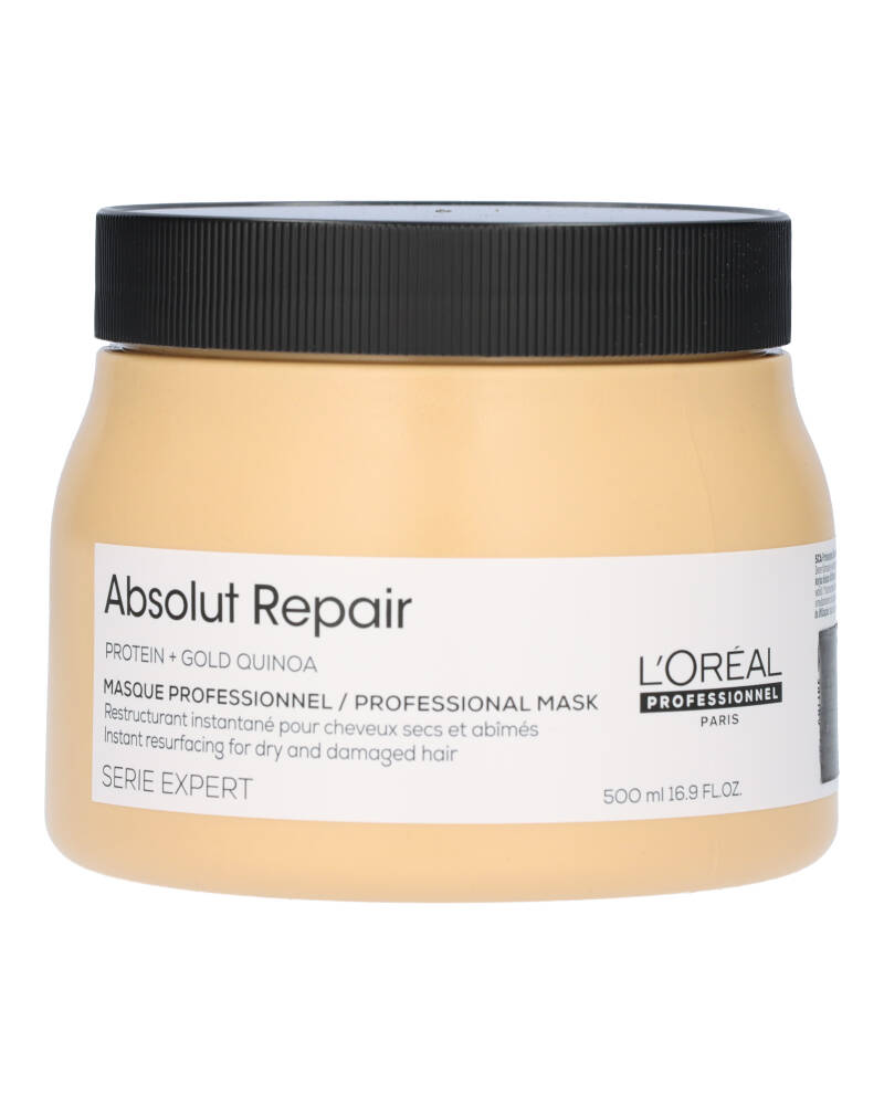 8: Loreal Absolut Repair  Protein + Gold Quinoa Mask 500 ml