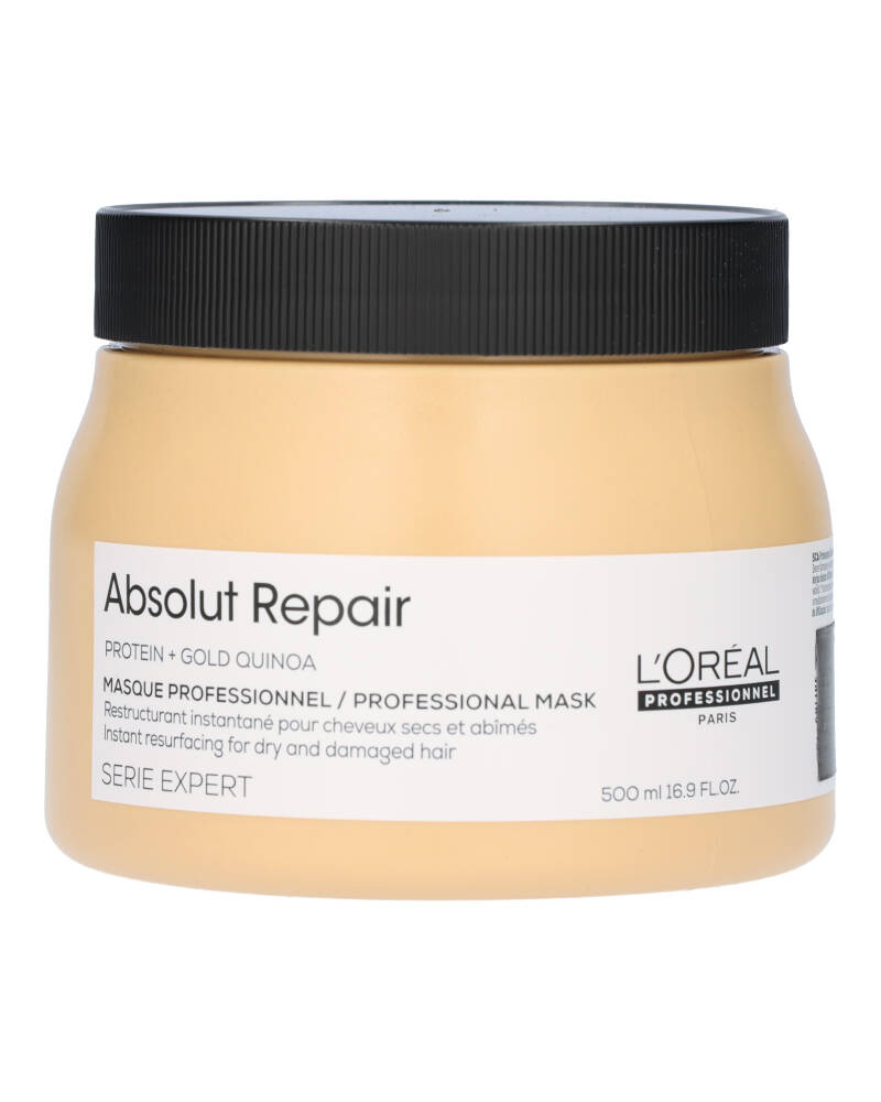 11: Loreal Absolut Repair  Protein + Gold Quinoa Mask 500 ml