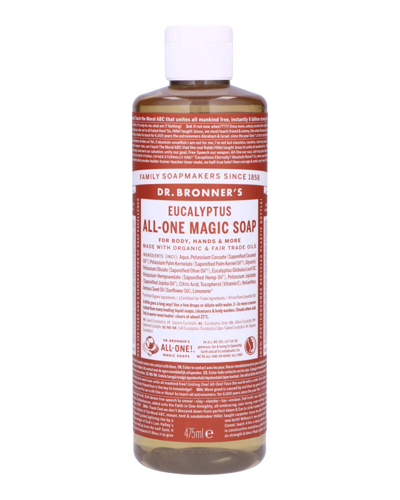 Dr. Bronner's Pure-Castile Soap Eucalyptus 475 ml billede