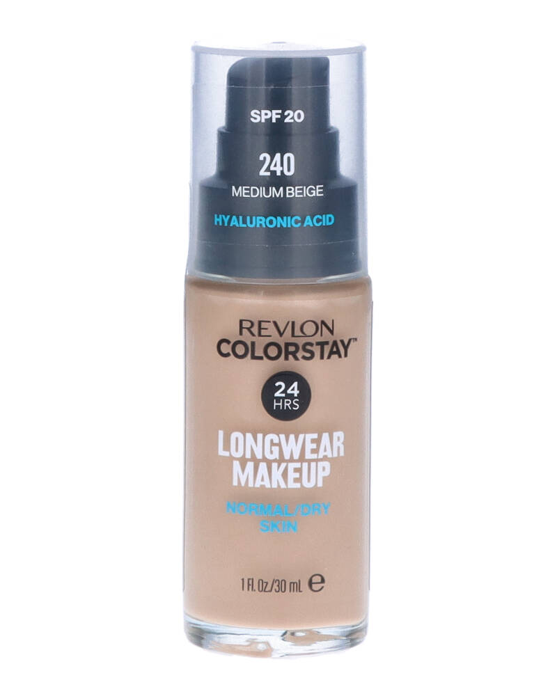 10: Revlon Colorstay Foundation Long Wear Makeup Normal/Dry Skin Medium Beige 30 ml