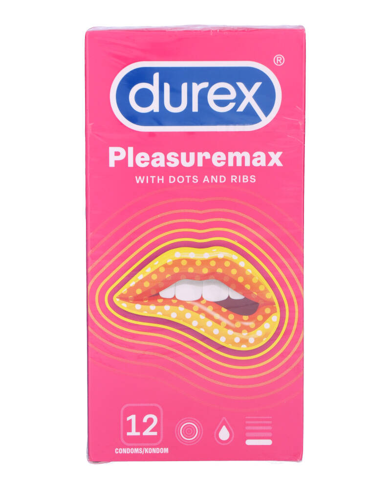 Durex Kondomer Pleasuremax   12 stk.