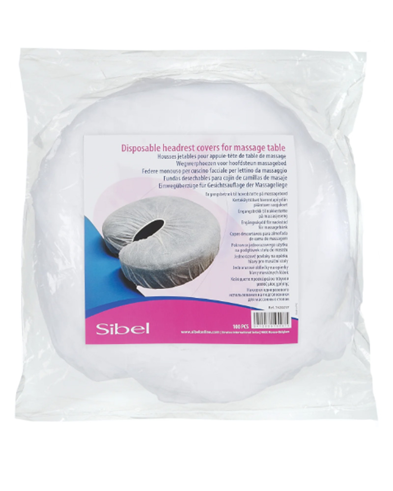 Sibel Disposable Fitted Face Rest Covers Ref. P003097   100 stk.