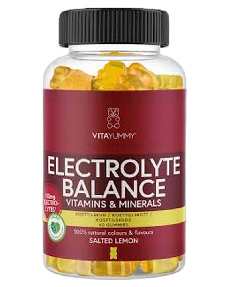 Vitayummy Electrolyte Balance Salted Lemon   60 stk. billede
