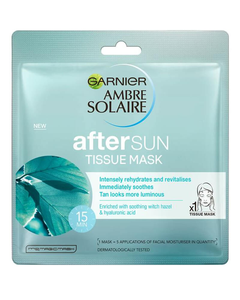 Garnier Ambre Solaire Aftersun Tissue Mask 32 g billede