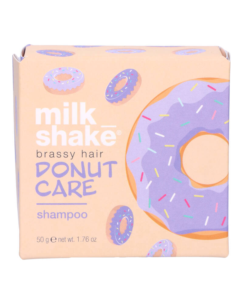 Milk_Shake Donut Care Silver Shampoo Bar 50 g billede