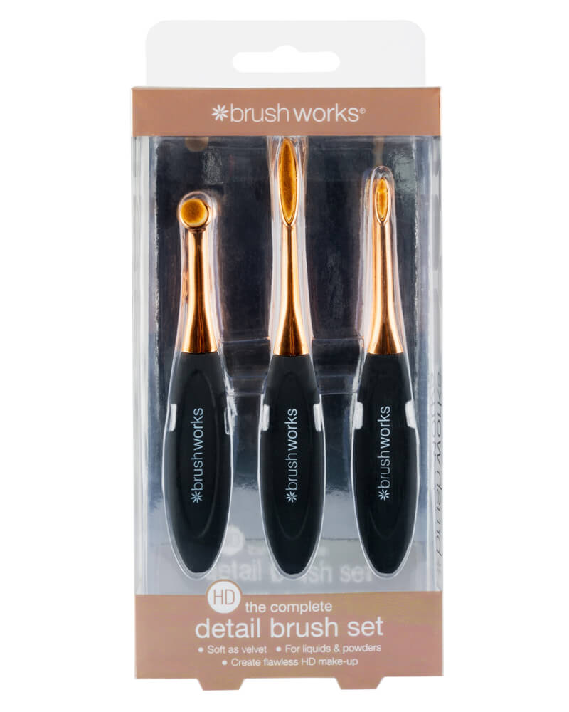 Brushworks Detail Makeupbørste Brush Set   3 stk.