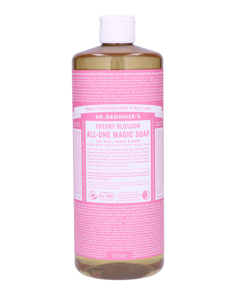 Dr. Bronner's Pure-Castile Soap Cherry Blossom 945 ml billede