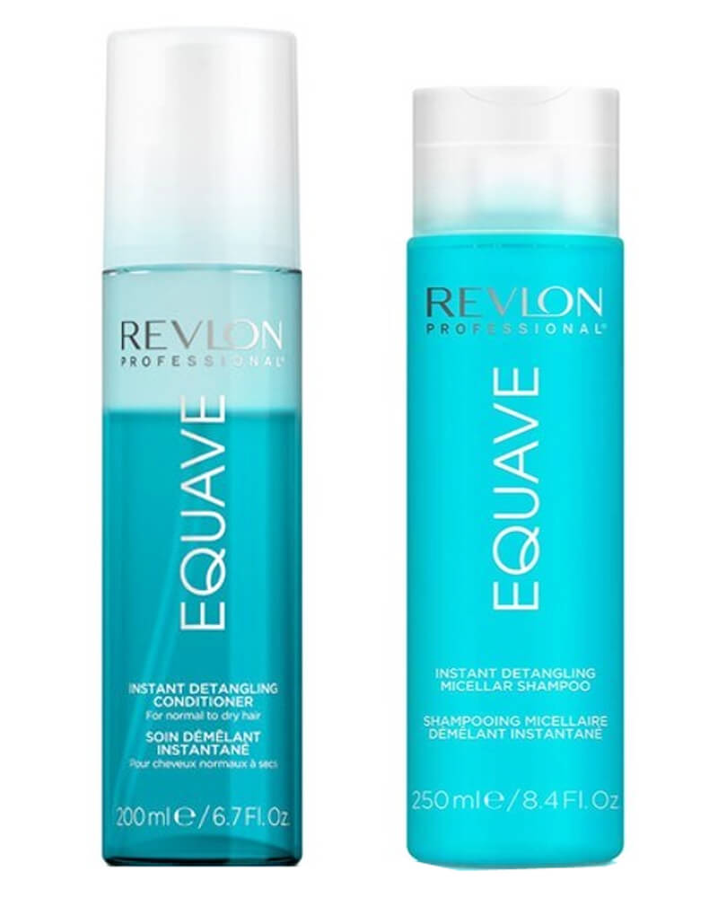 Revlon Equave Instant Detangling Shampoo & Conditioner 200 ml 2 stk.