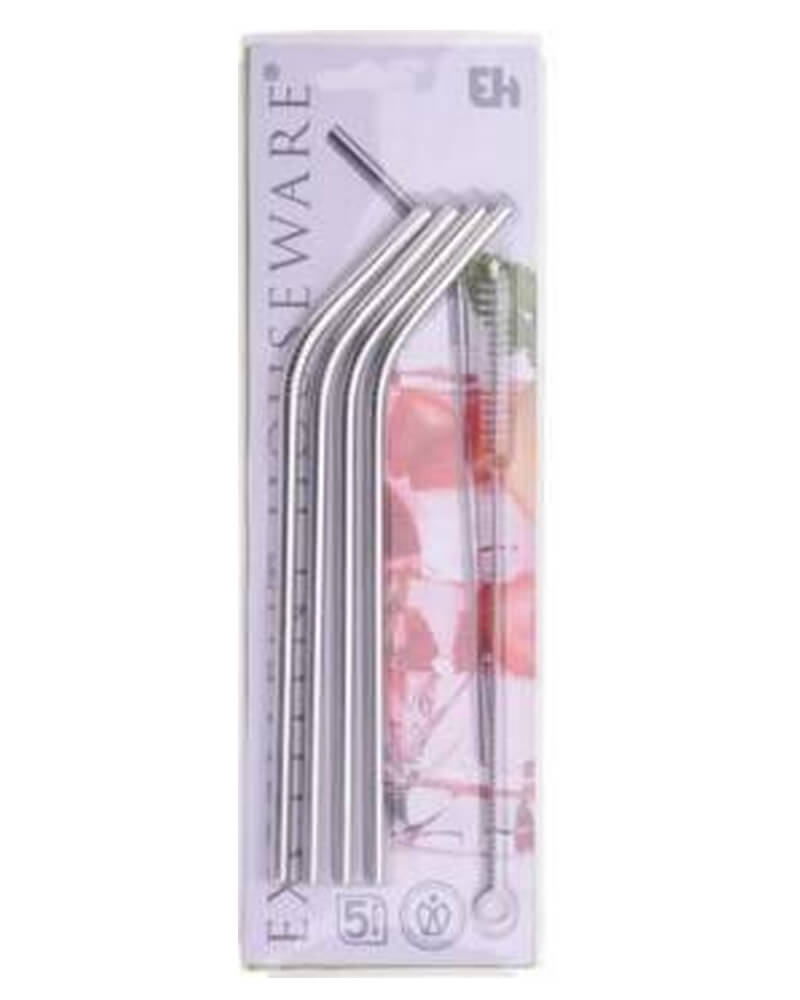 Excellent Houseware Metalsugerør   4 stk.