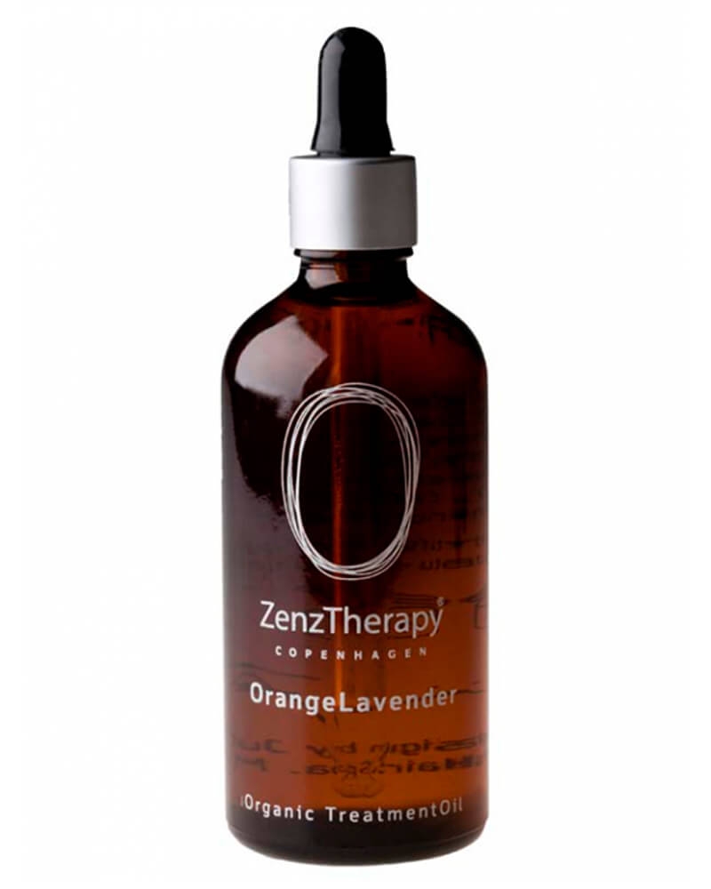 ZenzTherapy Organic Treatment oil - OrangeLavender 100 ml billede