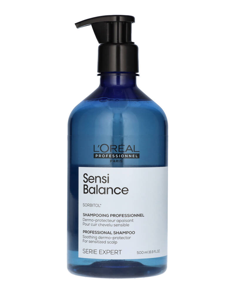 Loreal Sensi Balance Shampoo (Stop Beauty Waste) (Dobbelt Pakke) 500 ml 2 stk.